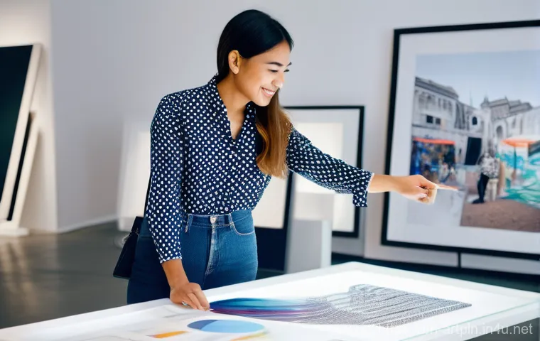 미술문화기획사의 프리랜서 협업 사례 - **Prompt:** A dynamic, wide-angle shot capturing a diverse team of professional freelancers from var...