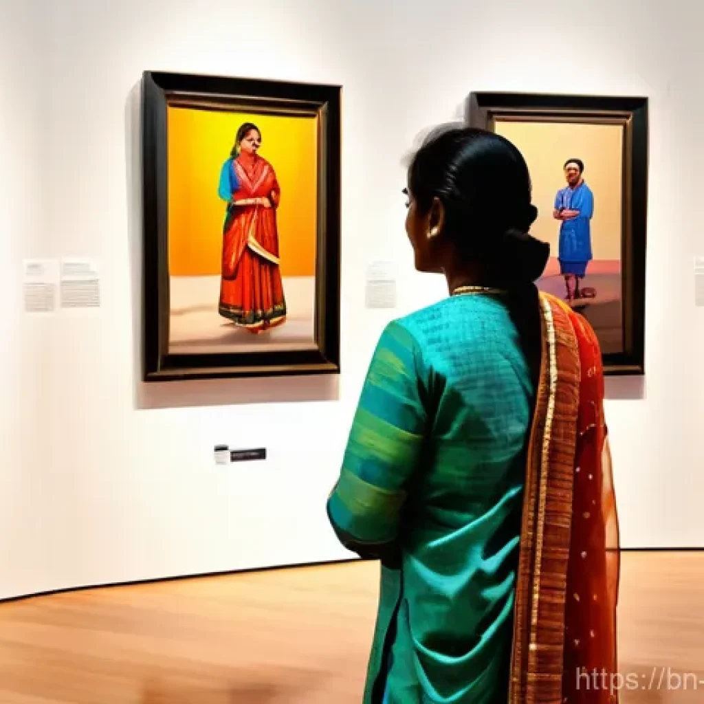 미술문화기획사의 주요 업무 평가 사례 - **Prompt: The Resonating Canvas: Bridging Tradition and Emotion**
"A vibrant, high-definition ph...